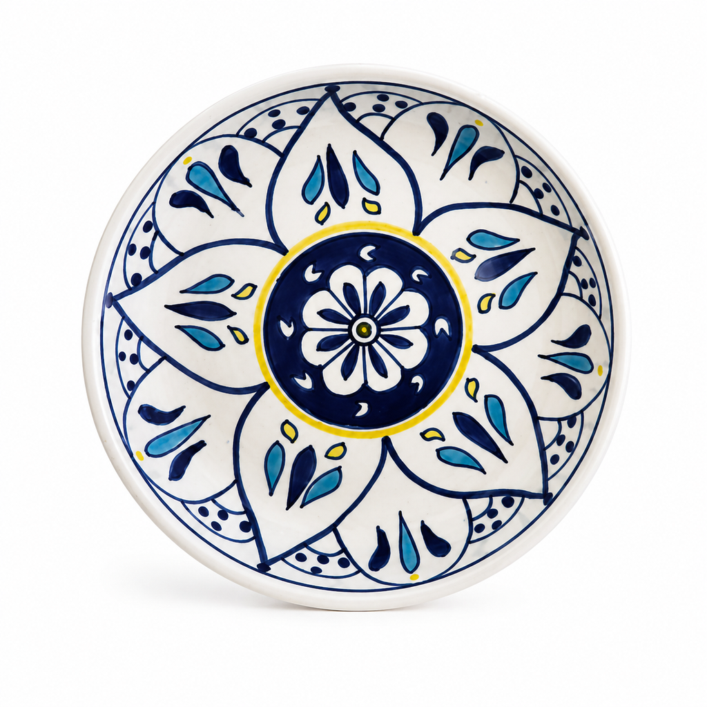 Assiette Agata Bleue